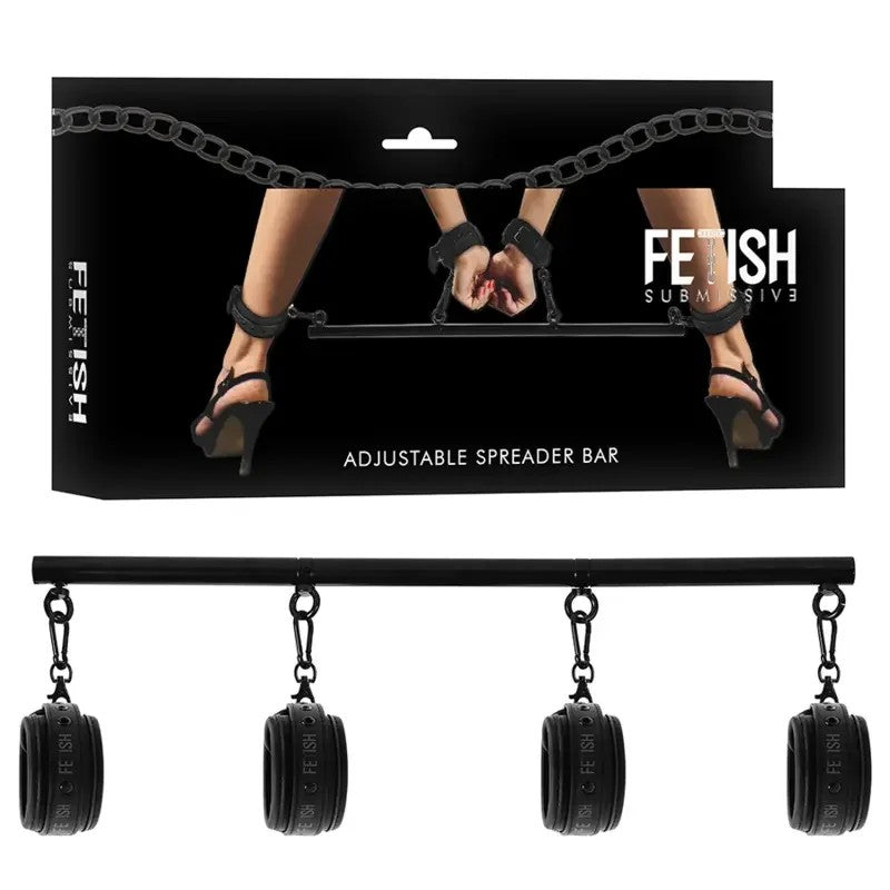 FETISHSUBMISSIVEBONDAGE–VERSTELLBARETRENNSTANGE4STÜCK