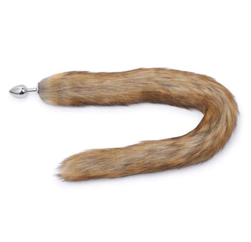 FoxTailPlugBrownLong
