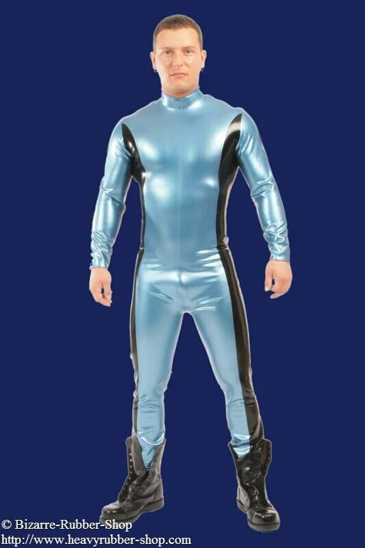 Gentscatsuittwo-coloredw.shoulderzipwithoutcrotchzip0,90mm