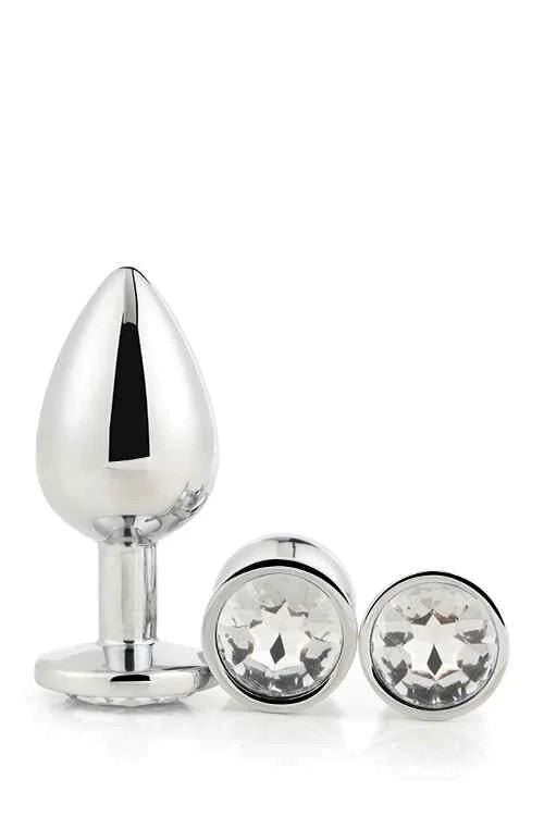 GleamingLoveSilverPlugSet