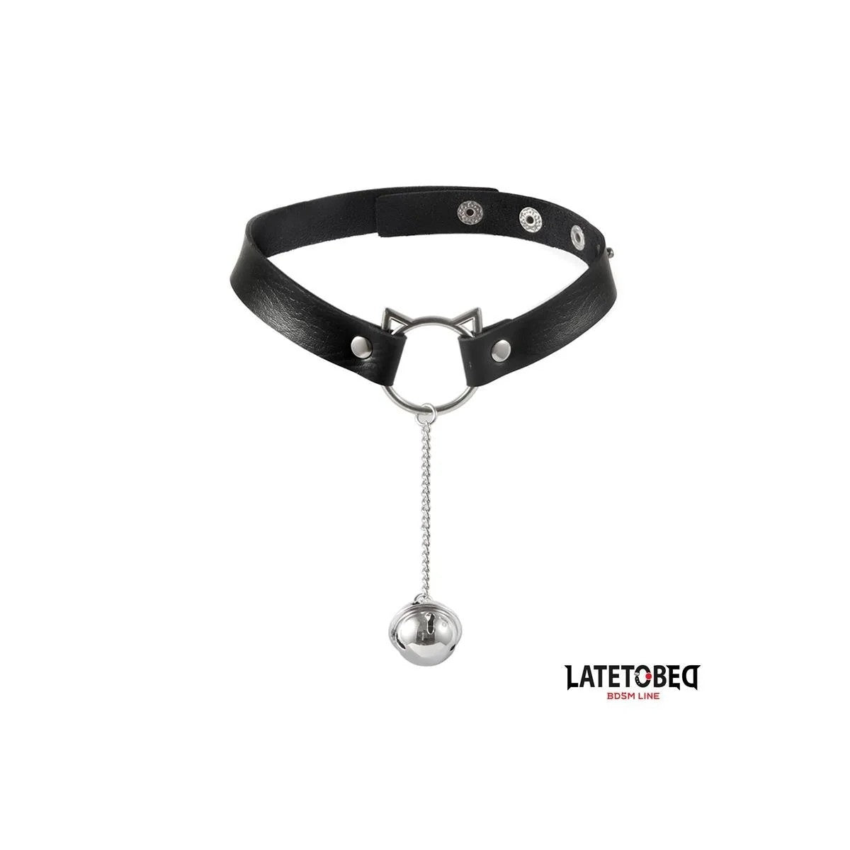 HALSBANDMITKATZENOHREN-OHRRINGENUNDGLÖCKCHENVONLATETOBEDBDSMLINE