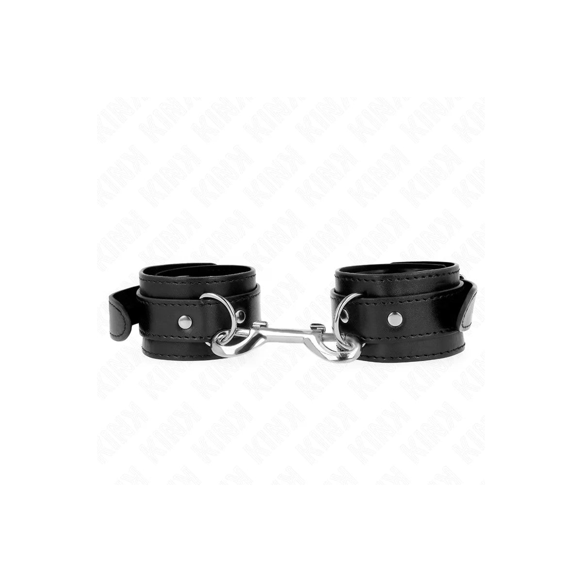 HANDFESSELNEINZELNENIETENREIHESCHWARZVERSTELLBAR17-28CMX5CMVONKINKWRISTRESTRAINT