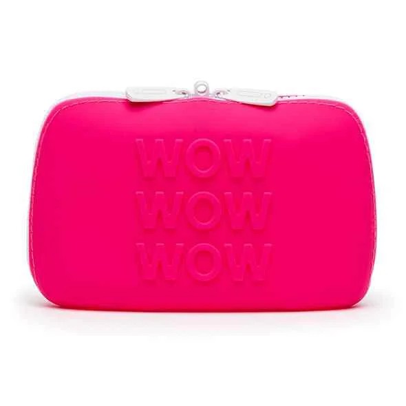 HappyRabbitWOWStorageZipBagSmallPink