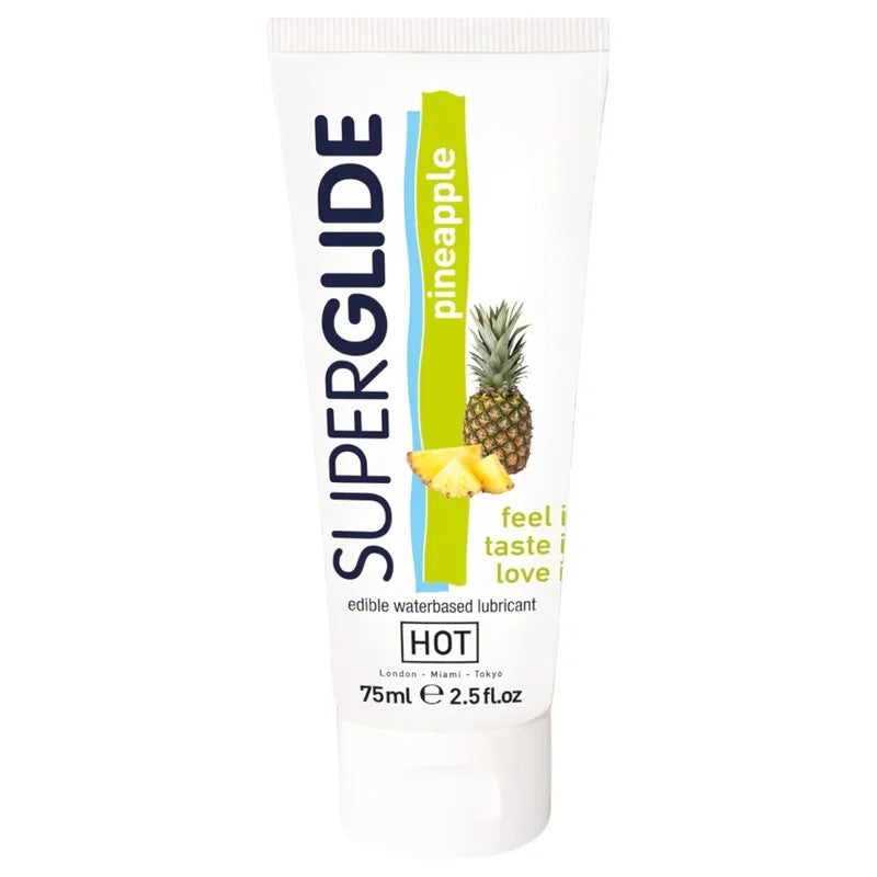 HOTSuperglideAnanas–essbaresGleitmittel(75ml)