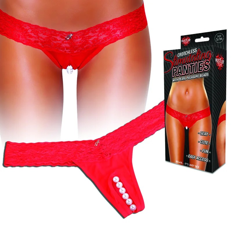 HUSTLERStimulatingPantiesredS/M
