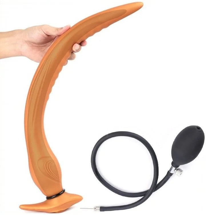 InflatablelongplugEelM37x4.5cm