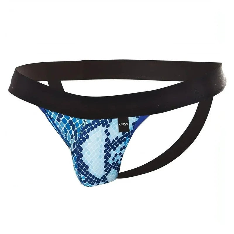 JockStrapSchlangenhautBlau
