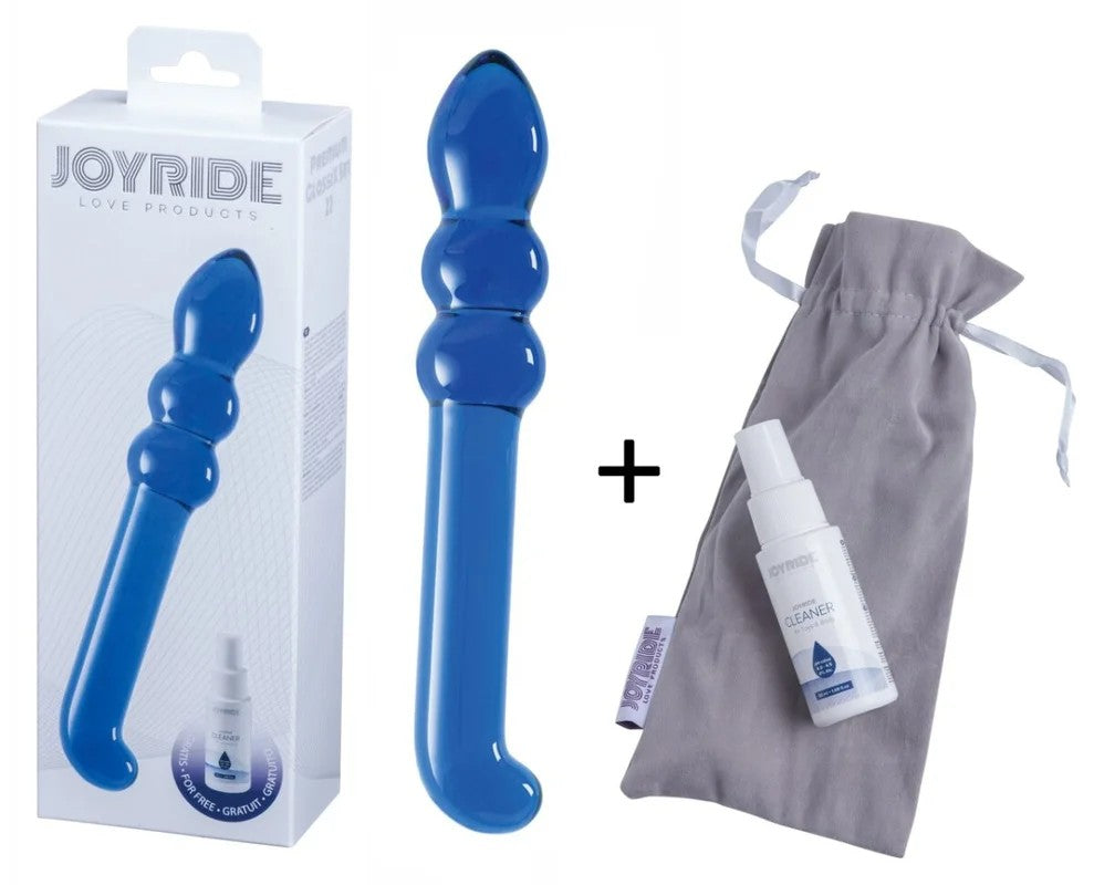 JOYRIDEPremiumGlassiXSet22blue20.9cm