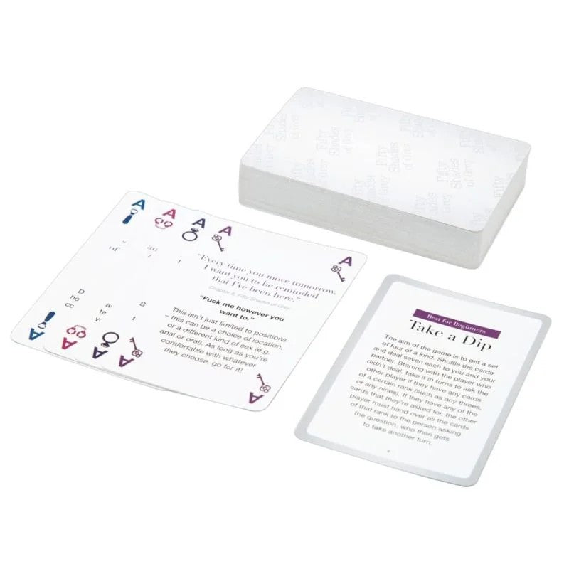 Kartenspiel„PlayNiceTalkDirtyInspirationCards“