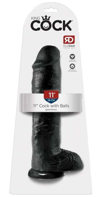 KC11″CockwithBallsDark