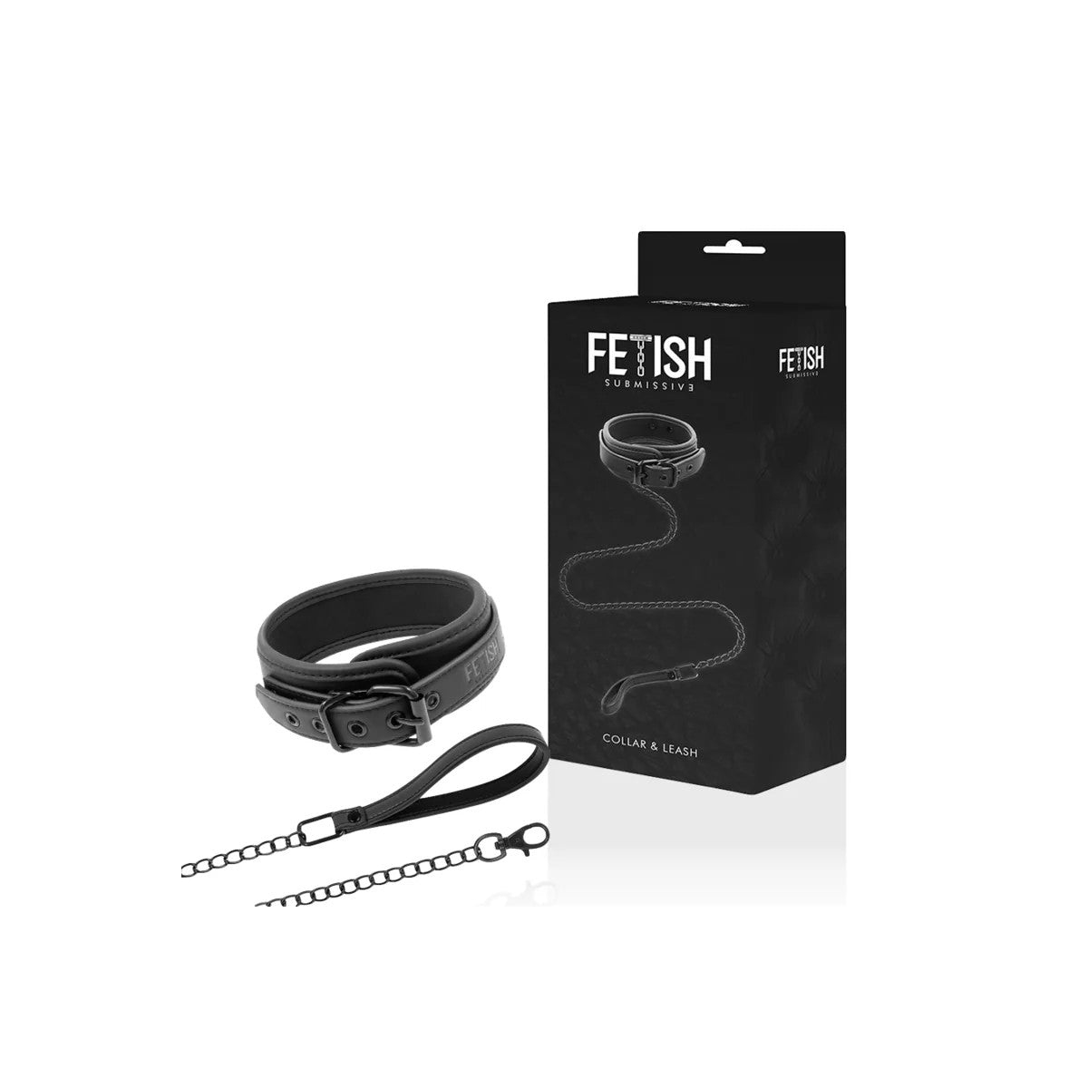 KETTENHALSKETTEMITNOPRENE-FUTTERVONFETISHSUBMISSIVEBONDAGE
