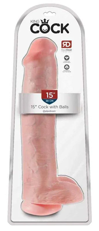 KingCock–withBallsFlesh38cm