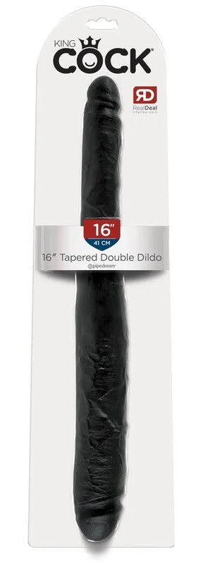 KingCock16“TaperedDoubleDildoschwarz