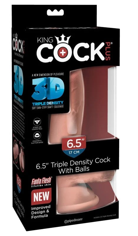 KingCock6,5″TripleDensityCockwithBalls