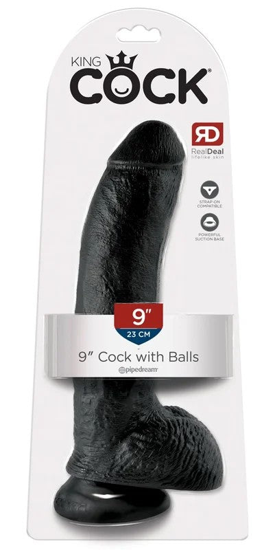 KingCockCock9″withballsDark