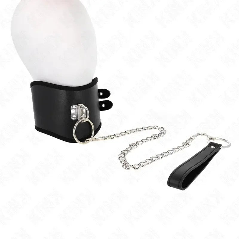 KINK–HALSKETTE65CMMITBREITEMRIEMENVERSTELLBAR40-55CMX10CM