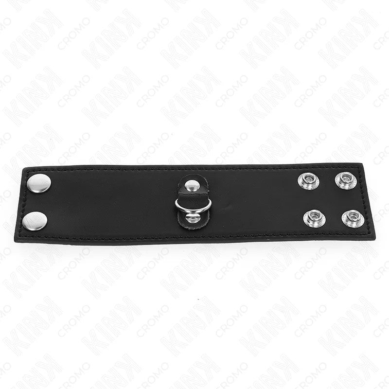 KINK–LEDERPENISRINGMITDRUCKVERSCHLUSS18X5CM