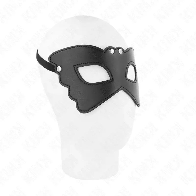 KINK–SCHMETTERLINGSFORM-KUNSTLEDERMASKE20x9CM