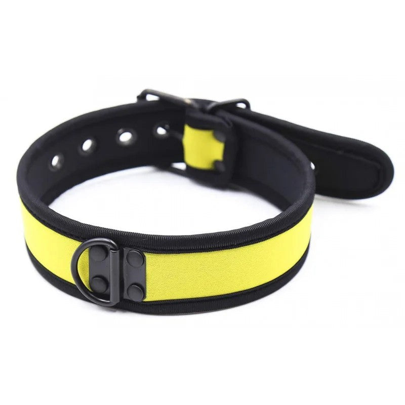 KinkyPuppygelbesNeopren-Halsband
