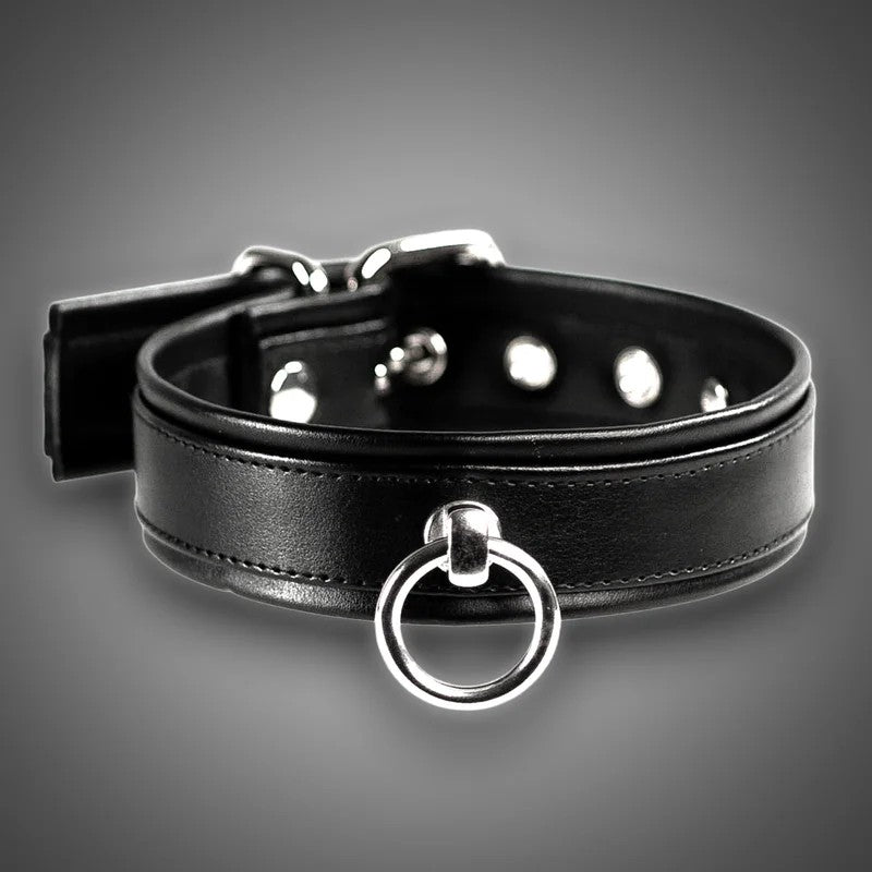 Kunstlederhalsband3,0cm