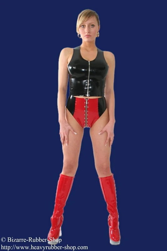 Ladieshotpantstwocoloredwithrivets0,60mm