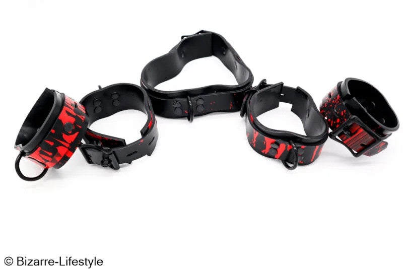 Latexbondagesetuniqueblack/redlockable