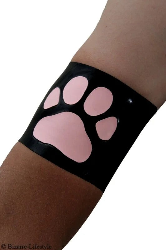 Latexwristbandwithpaws1pairdifferentcolors