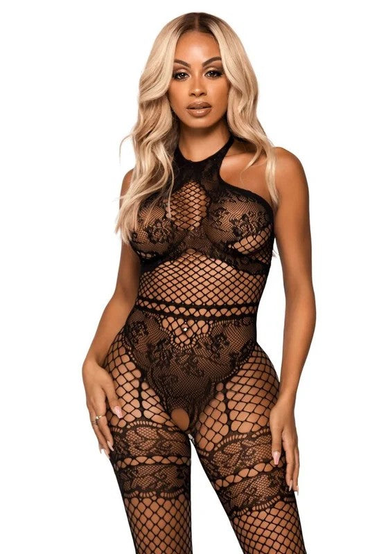 LegAvenue–AllAboutYouCatsuitmitoffenemSchritt–Schwarz