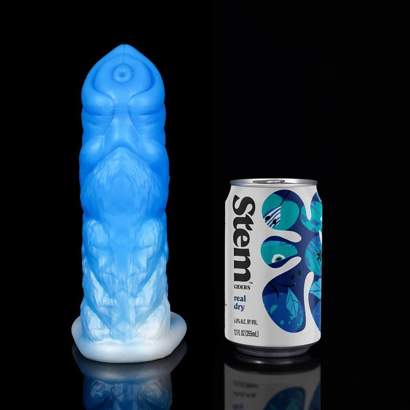 LeuchtenderriesigerPenis-Vergrößerer–MonsterdildoPenisringPremiumSilikonSexspielzeugfürMänner