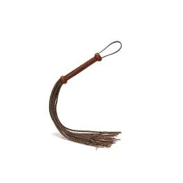 LiebeSeele–LeatherFloggerwithStrings–BlackBrown