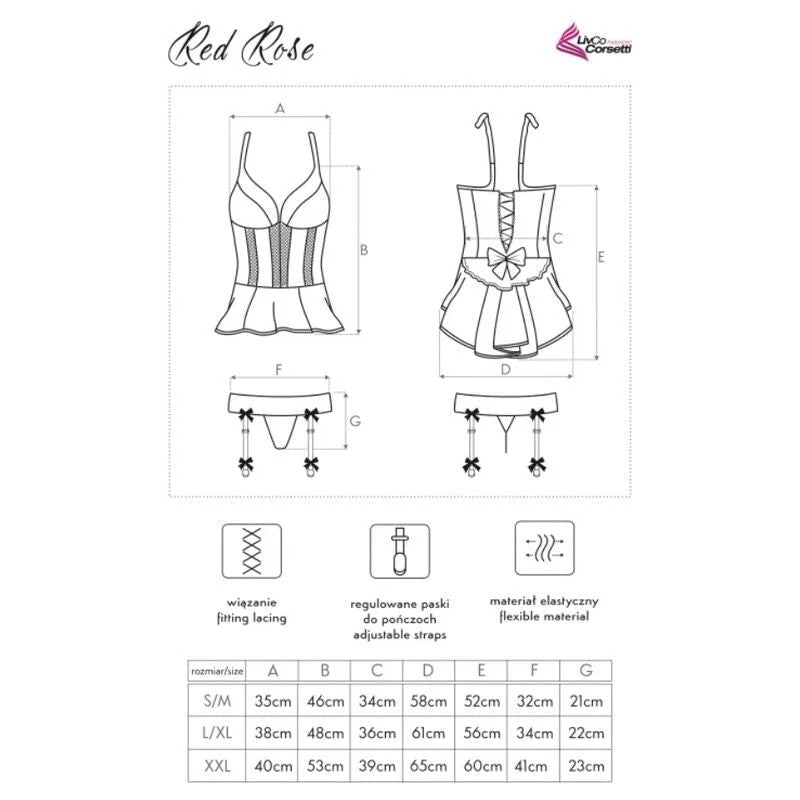 LIVCOCORSETTIFASHION–REDROSELC90130KORSETT+HÖSCHEROT
