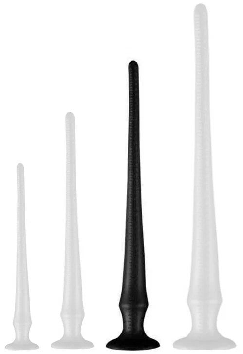 LongTailPVCButtPlugWithScaleBlackL50x5,0cm