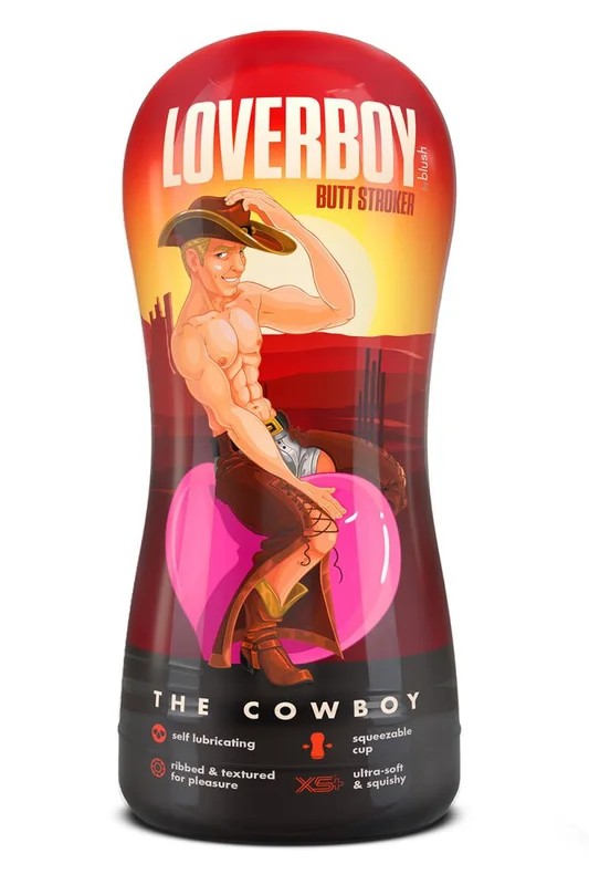LoverboyCowboySelfLubricatingStrokerBeige