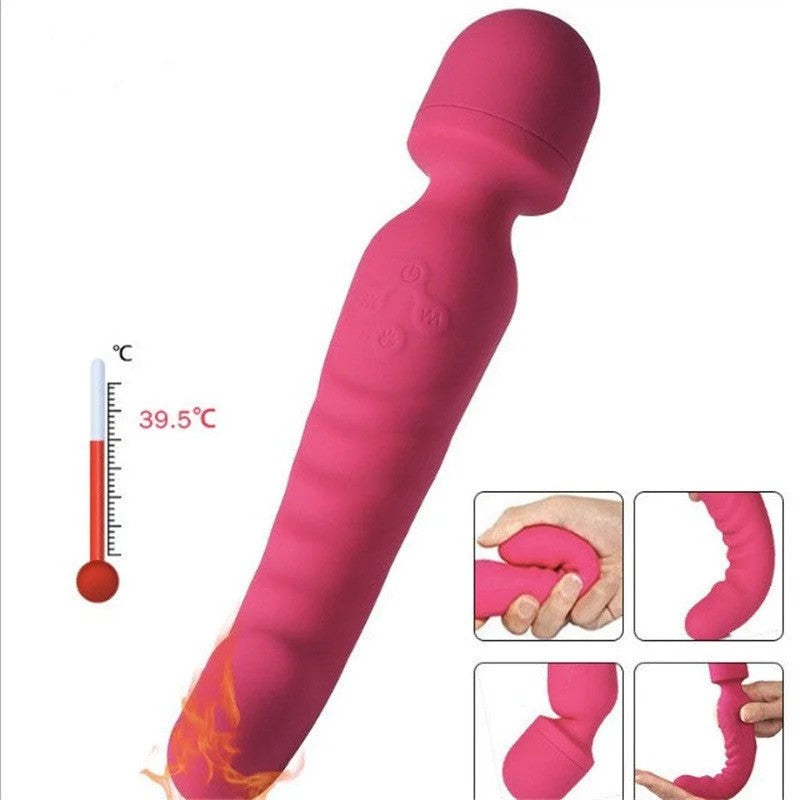 MagicWandG-Punkt-Vibrator–Silikon-Vibrationsdildo,SexspielzeugfürFrauen