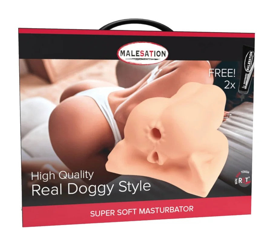 MALESATIONMasturbatorRealDoggyStyle