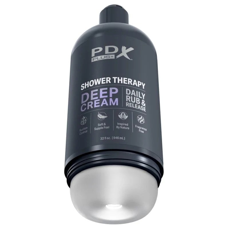 Masturbator„ShowerTherapyDeepCream“inklusiveabnehmbaremSaugfuß