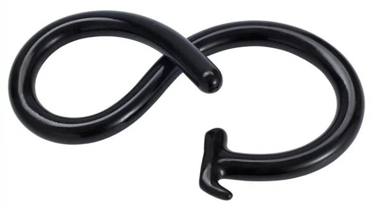 MegaSnakeLongDildo100x3cmBlack