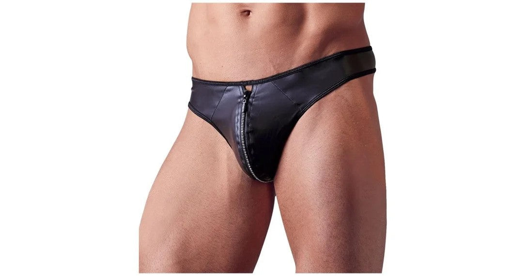 Men’sG-StringwithStrassZipper