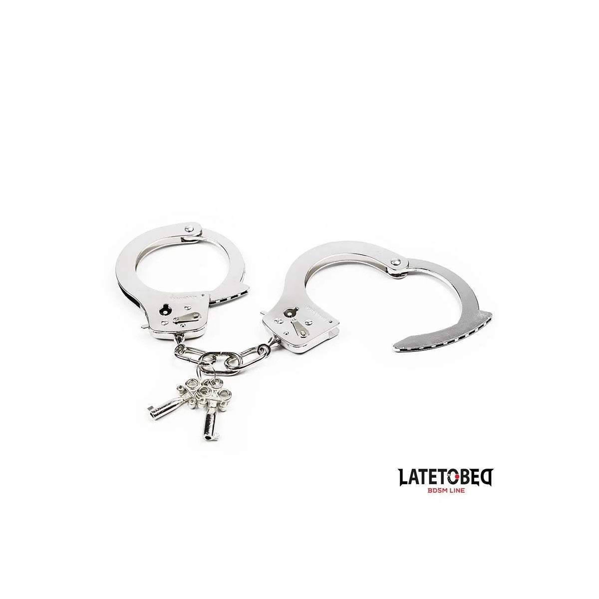 METALL-HANDFESSELN,85GVONLATETOBEDBDSMLINE