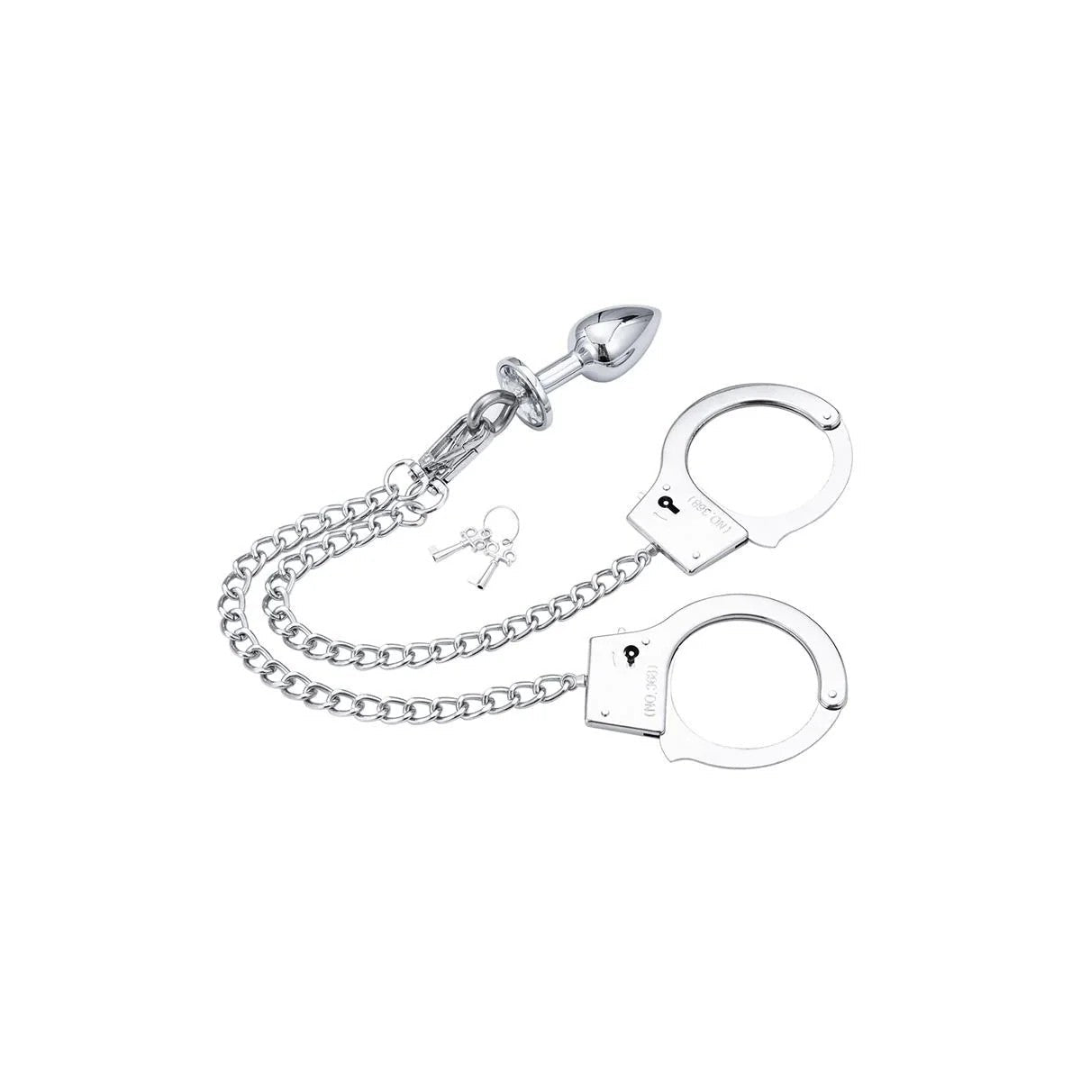 METALL-HANDSCHELLENMITANALPLUGVONLATETOBEDBDSMLINE