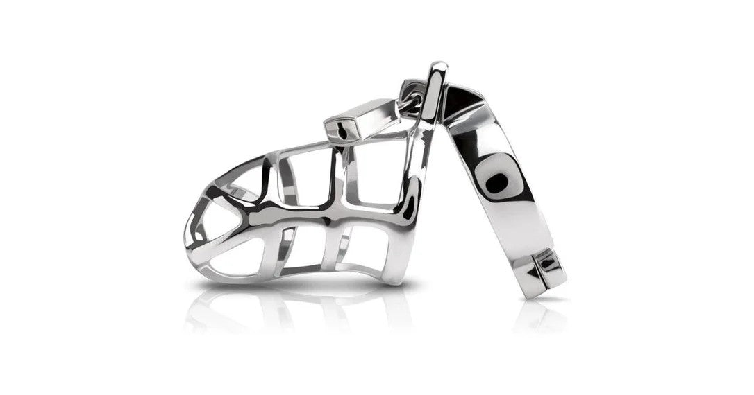 MetalWorkxCockCageSilver