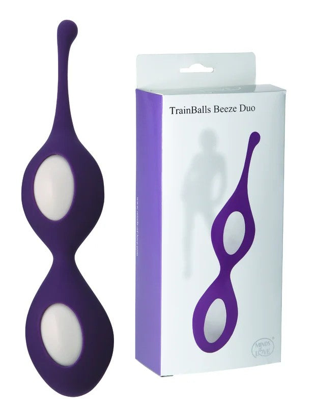 MINDSOFLOVETrainBallsBeezeDuopurple