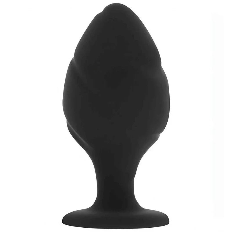 Mini-Analplugaus100%Silikon–Schwarz