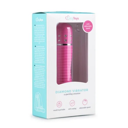 MiniVibratorRibbedPink