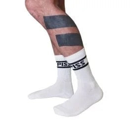 MisterBCrewSocksPissWhite