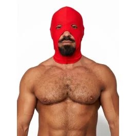MisterBLycraHoodSturmmaskeCocksuckerrot