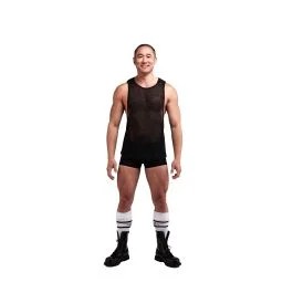 MisterBURBANMeshTanktopBlack