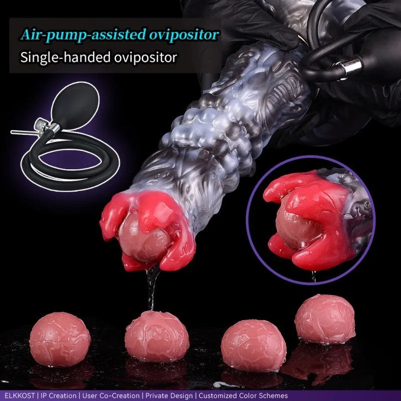 MonsterBudOvipositorDildo–Vaginal-undAnal-ExpansionfürFrauen,MasturbationsspielzeugausSilikon