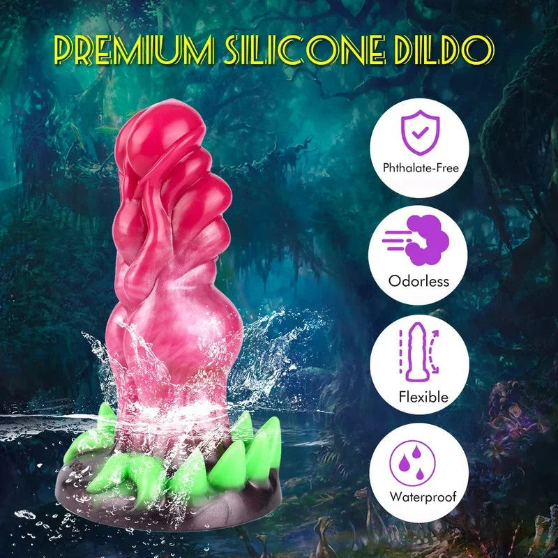 Monsterdildo-Buttplug–ExotischerAlien-DildoausSilikon,vaginalerundanalerStimulator