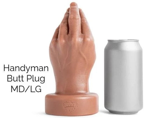 Mr.Hankey’sToysHandymanButtPlug–LightSkinM-L